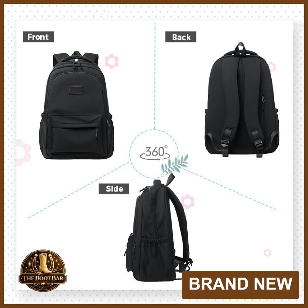 Large Laptop Backpack Waterproof Lightweight Trav… - image 7